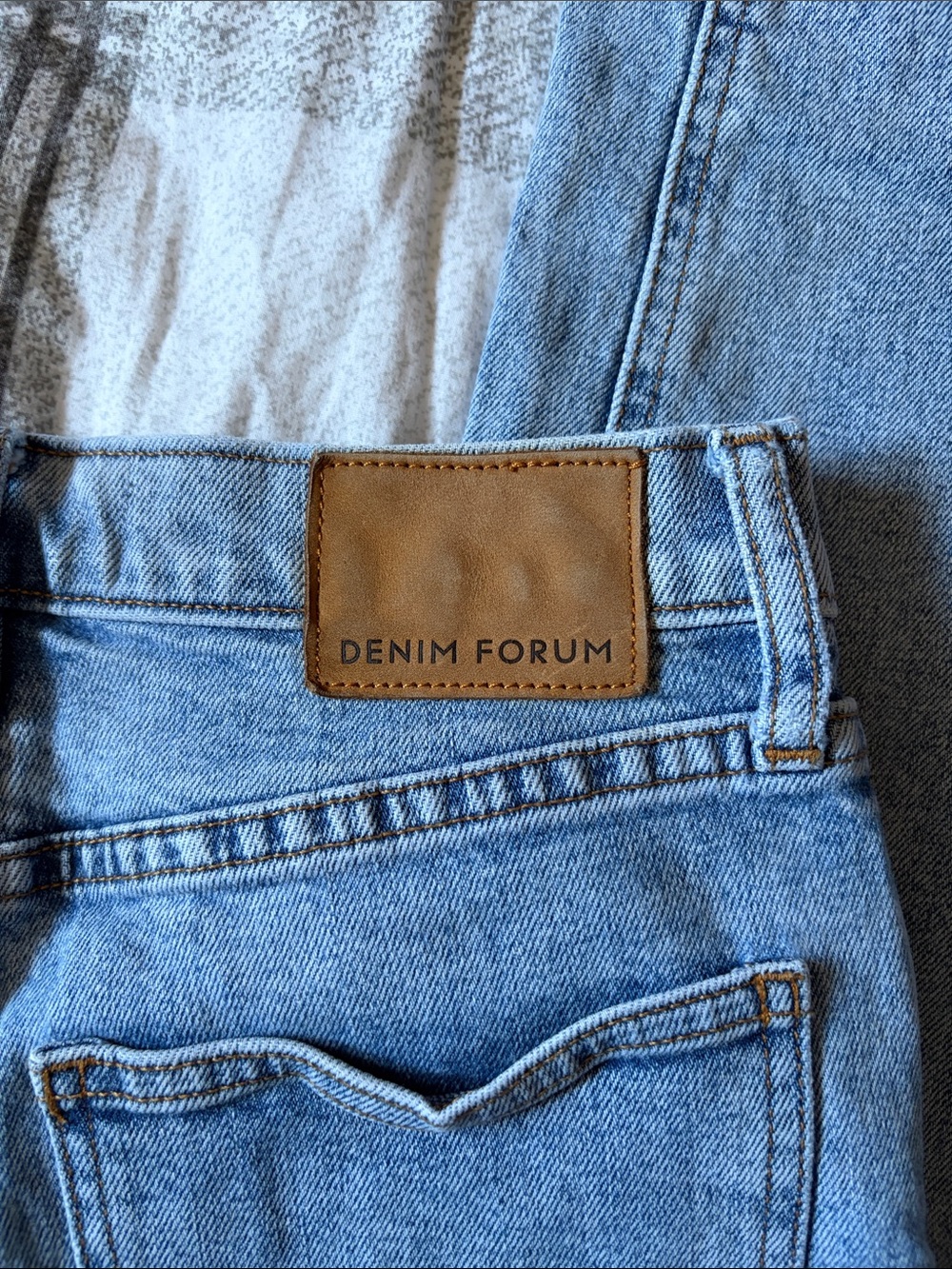 DENIM FORUM THE ALRO HIGH RISE STRAIGHT 28L - Picture 6 of 6